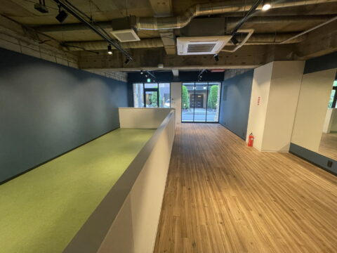 東京都江戸川区 ワンちゃん用フィットネスジム スケルトン新店舗工事
